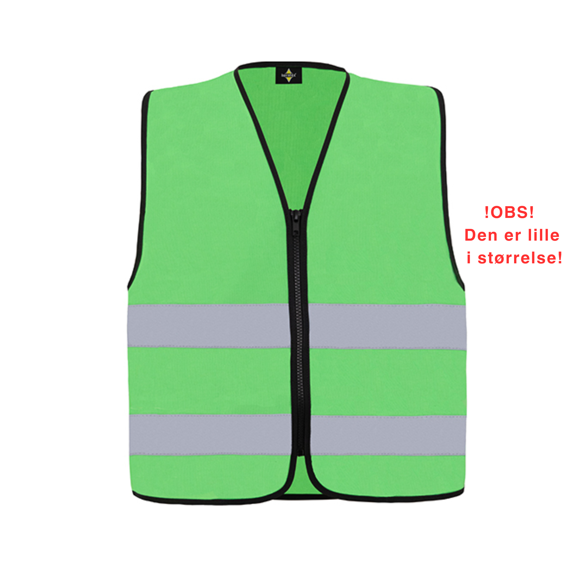L SHOP TEAM - Hi-Vis Safety Vest Cologne With Front Zipper Neon 